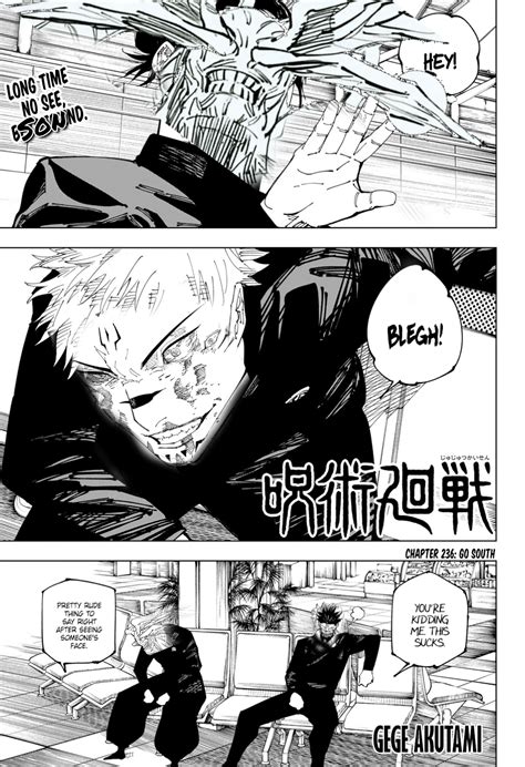 jjk chaoter 237|Jujutsu Kaisen, Chapter 237